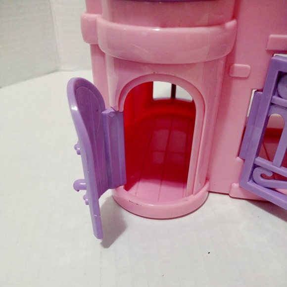 VeggieTales Princess Castle Pink Incomplete As Is - Picture 7 of 13